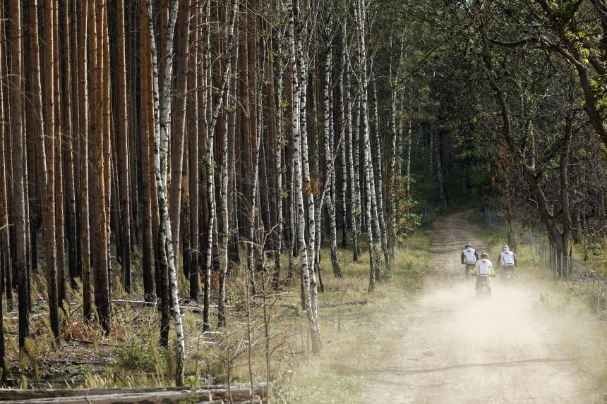 Sand und Wald für Endurofahrer
