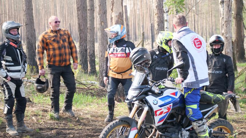 Der Profi hat auch Spaß